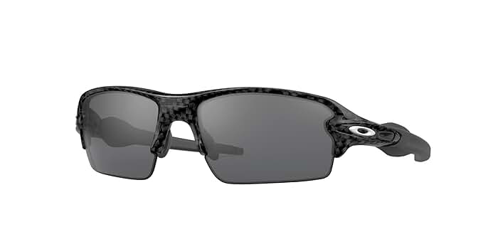 Oakley Flak 2.0 スポーツサングラス Flak® 2.0 (Low Bridge Fit) Slate Iridium Lenses, Carbon